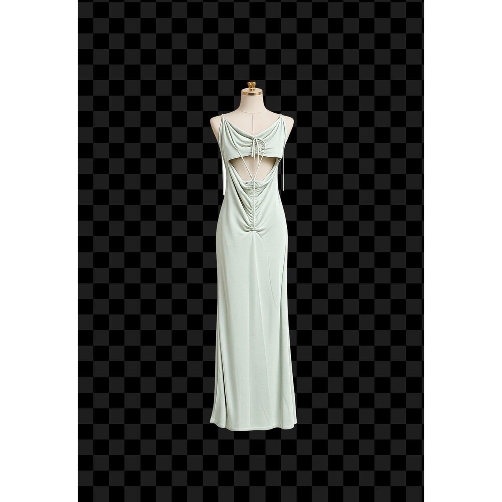 Kittenish Size L Strapless Light Mint Green Bandeau Top BodyCon Dress NWT